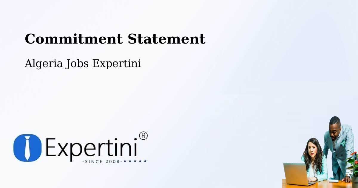Corporate Commitment – Hammam Bou Hadjar - Algeria Jobs Expertini